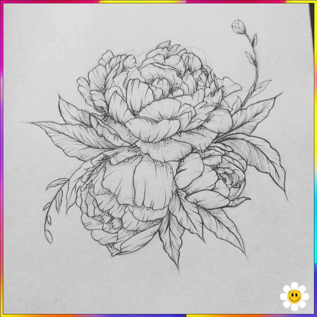 drawing flower
