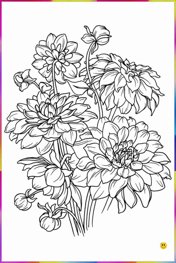 cool flowers to draw