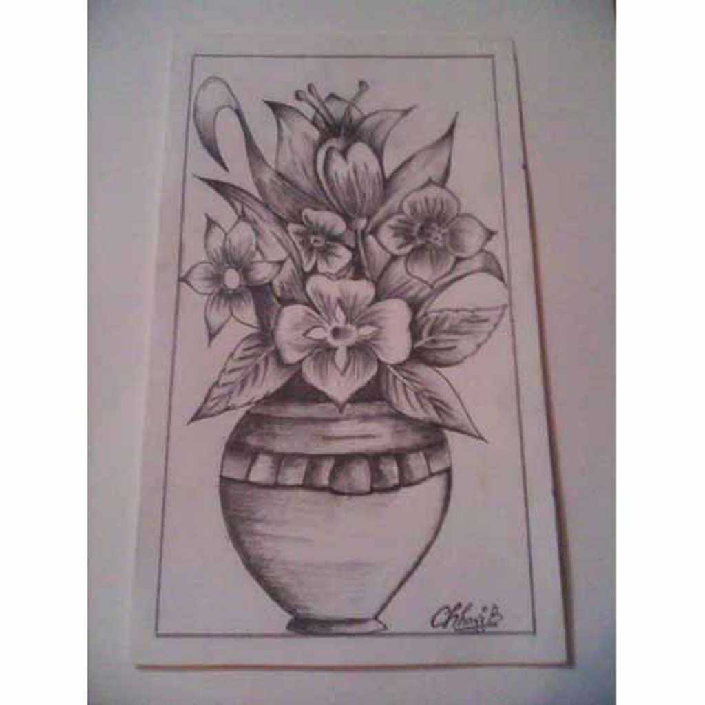 design pot drawing