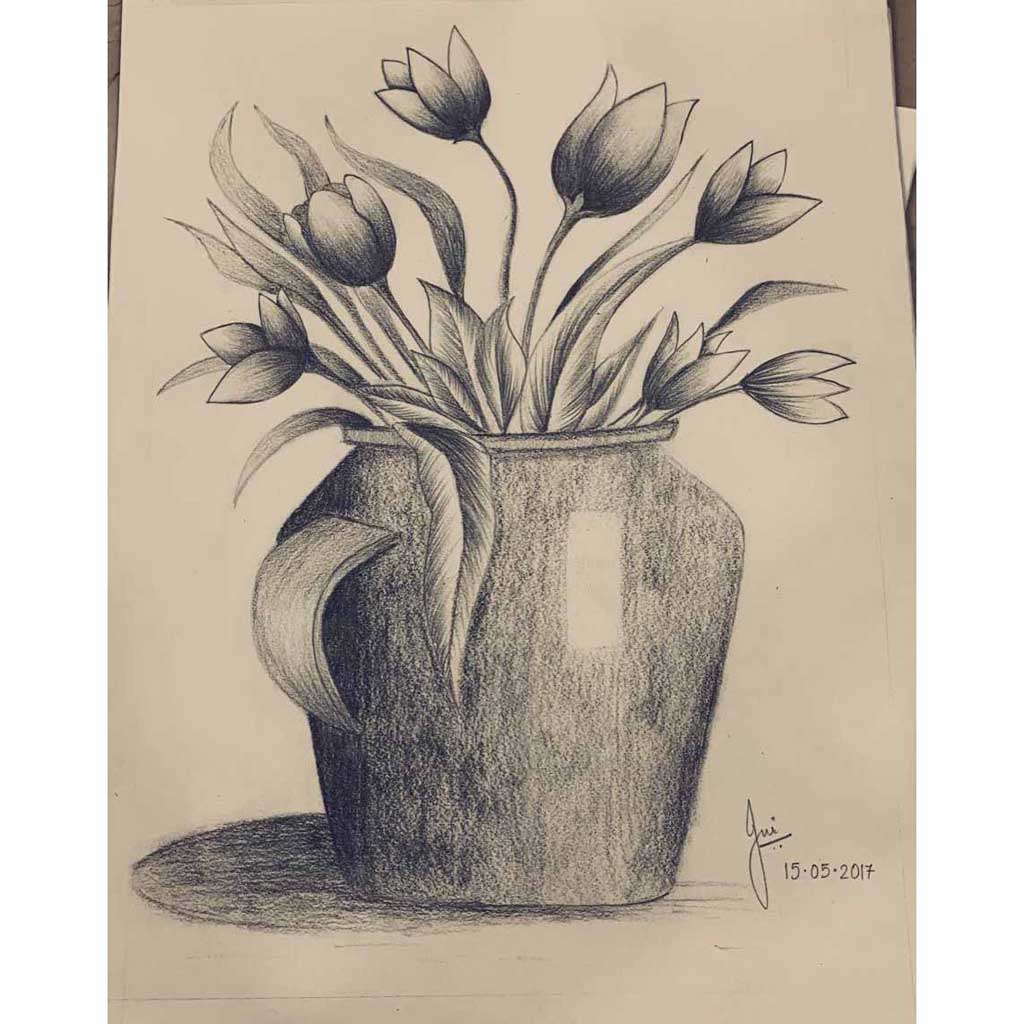 pot pictures drawing
